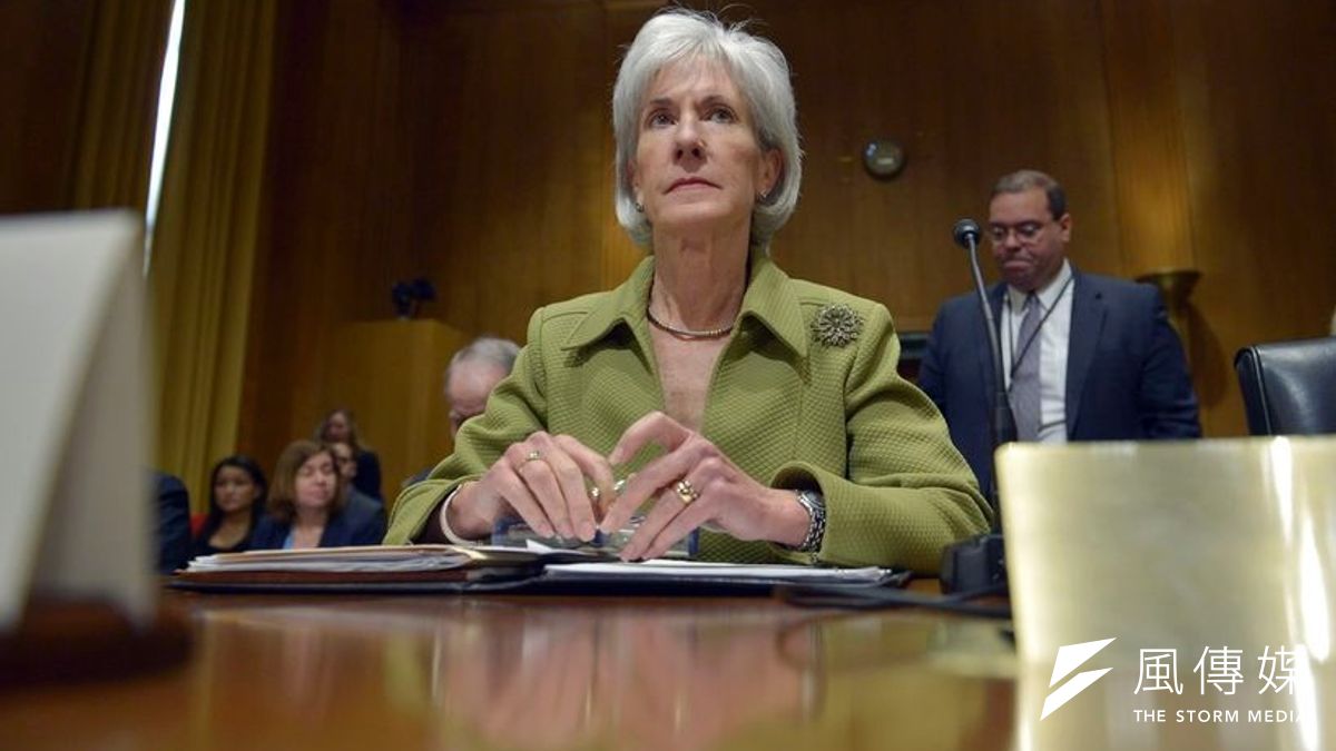 11日宣布辭職的美國衛生部長希碧琉斯(美聯社) 11日宣布辭職的美國衛生部長希碧琉斯(美聯社)