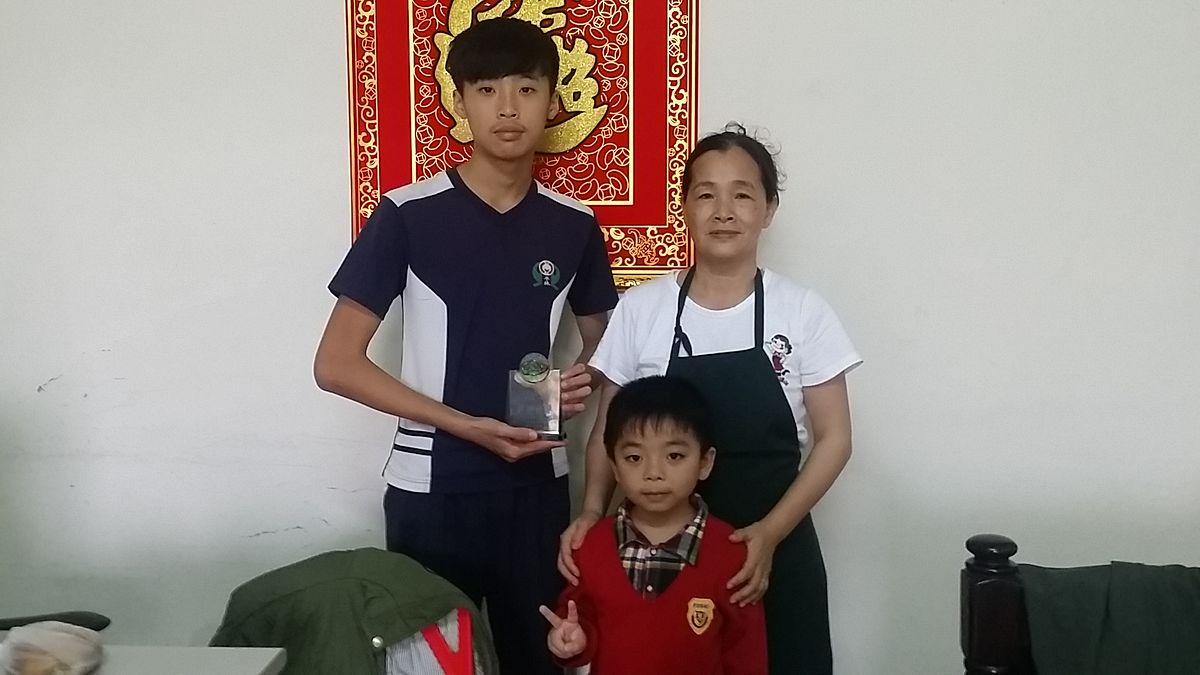 逆境更顯自強 嘉義家扶童許瑞翔獲表率 逆境更顯自強 嘉義家扶童許瑞翔獲表率