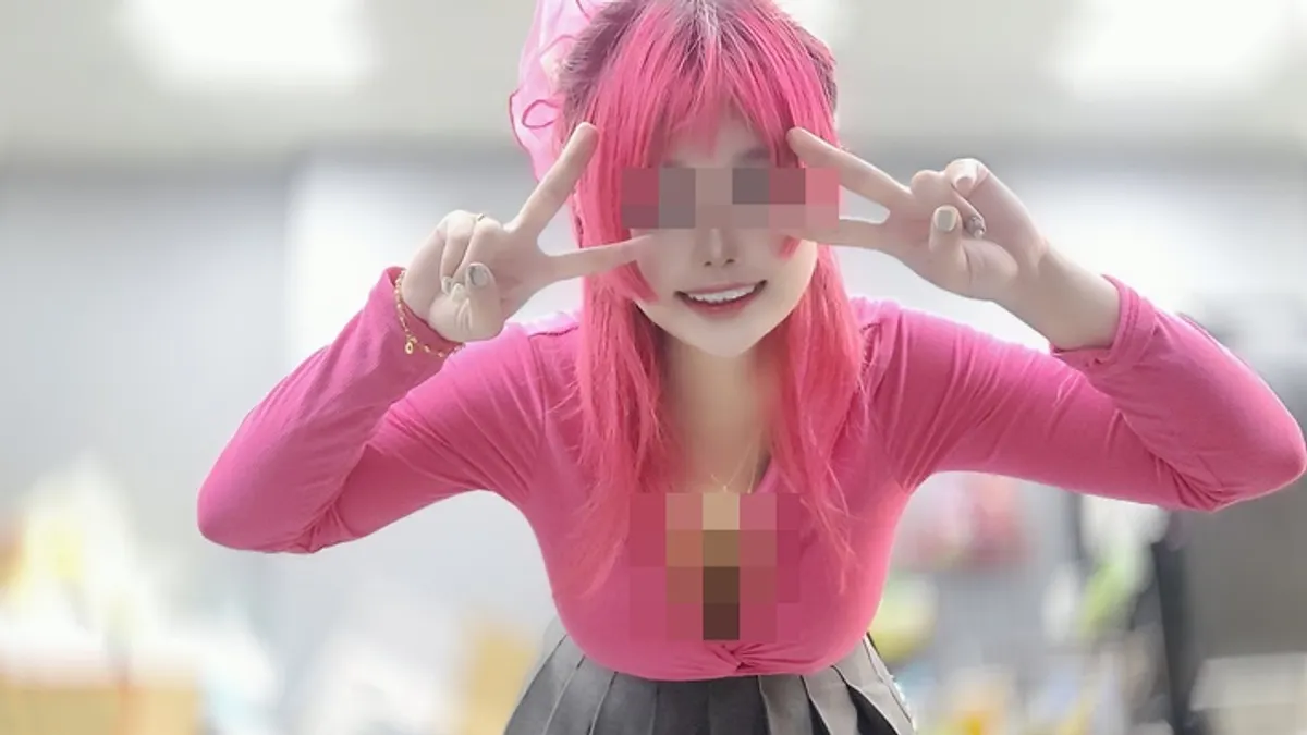 「E奶榨汁姬」被判處拘役40日、得易科罰金。(圖/翻攝自X) 「E奶榨汁姬」被判處拘役40日、得易科罰金。(圖/翻攝自X)