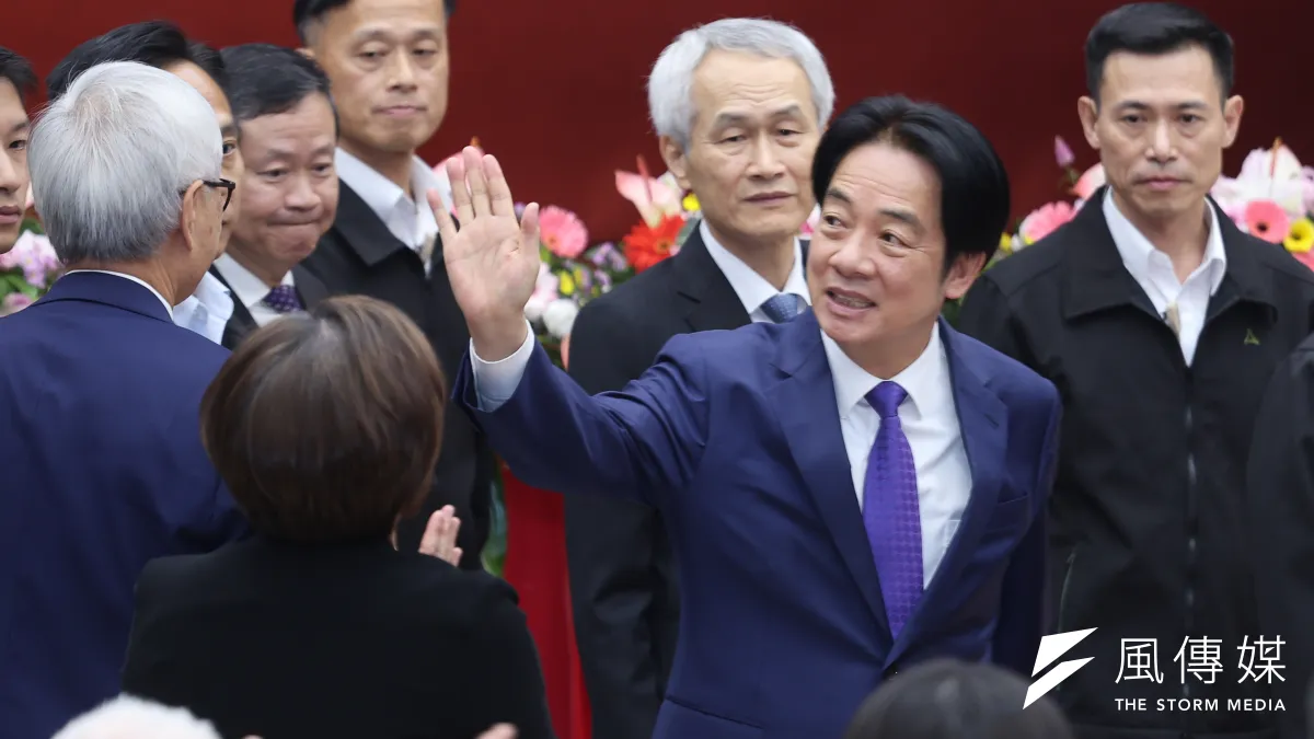 總統賴清德出席「114年公務人員傑出貢獻獎表揚大會」。(資料照,陳品佑攝)