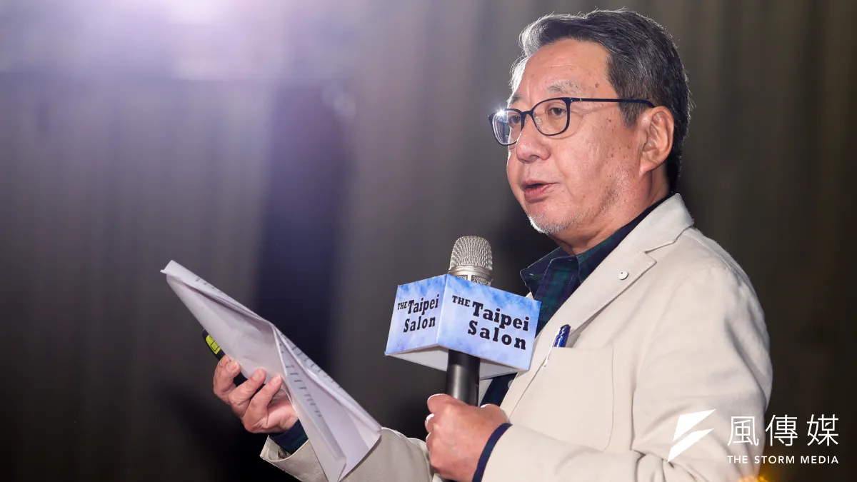 前聯合國世界糧食計畫署亞洲區主任忍足謙朗 (陳明仁攝)