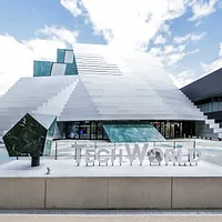 大阪・関西万博TECH WORLDパビリオン(台湾館)。(画像/TECH WORLDパビリオン提供) 大阪・関西万博TECH WORLDパビリオン(台湾館)。(画像/TECH WORLDパビリオン提供)