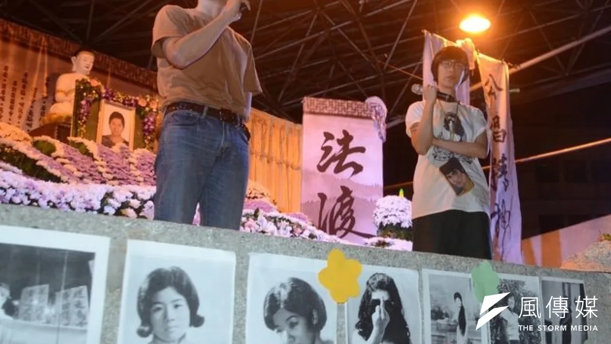 台北市文化局林長杰科長表示,文萌樓原屋主的計畫不好,限期改善,否則不排除徵收。(宋小海攝)