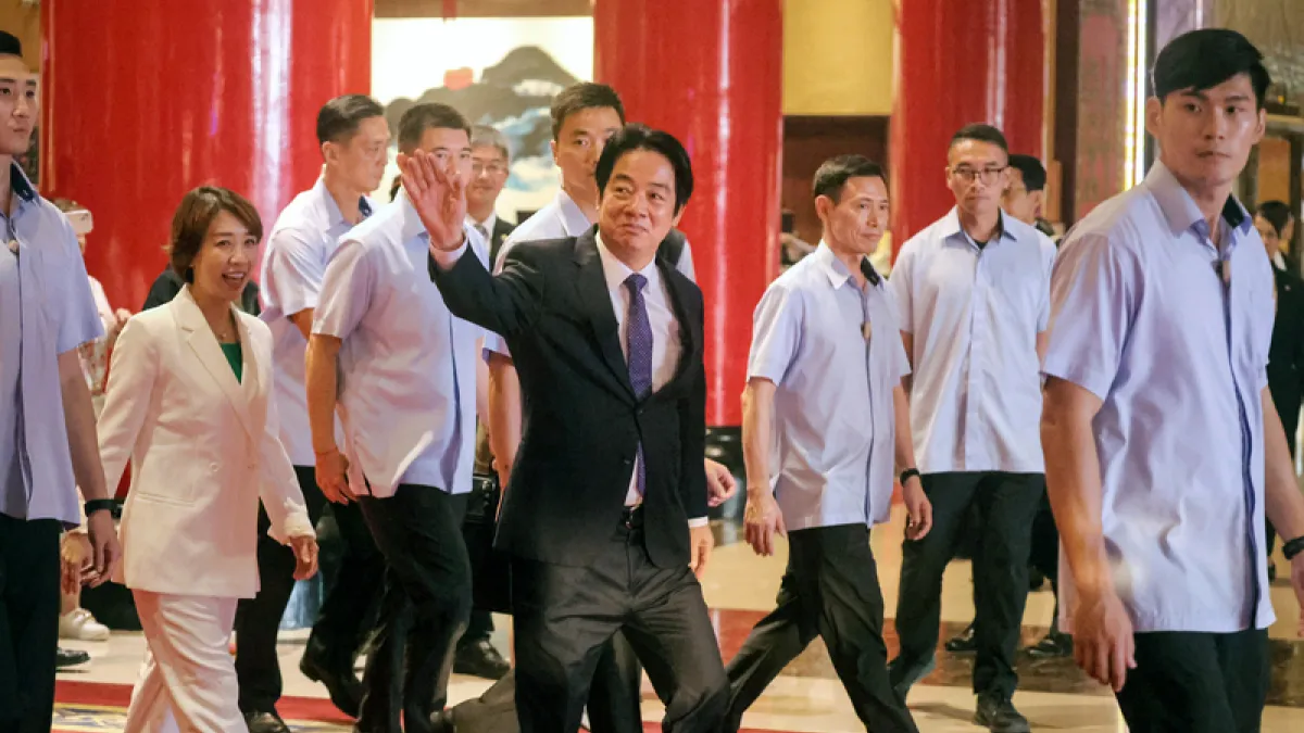 一位陸生批評賴清德被遣送回中國。(中央社)