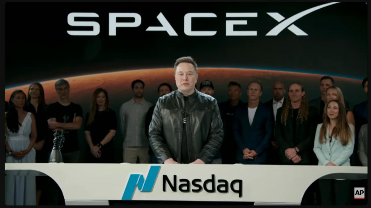 SpaceX掛牌納斯達克!永續合約日內飆到185美元 正式報價倒數
