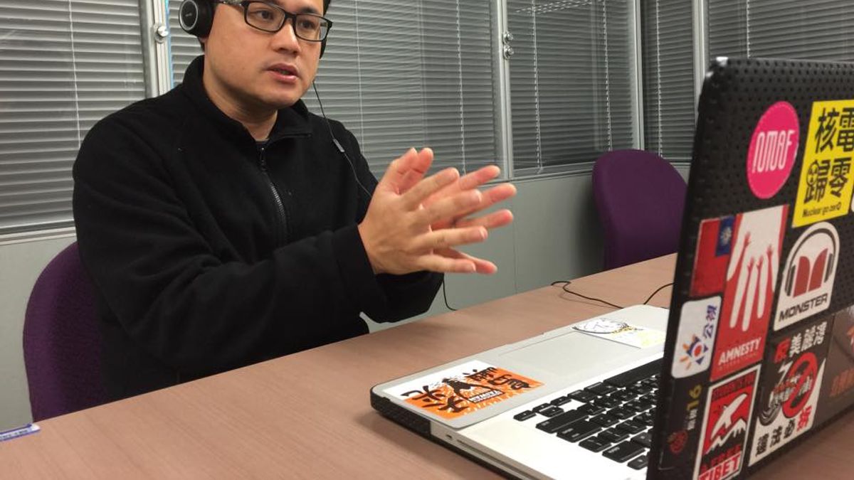 公視「有話好說」節目主持人陳信聰(取自陳信聰臉書粉絲專頁) 公視「有話好說」節目主持人陳信聰(取自陳信聰臉書粉絲專頁)