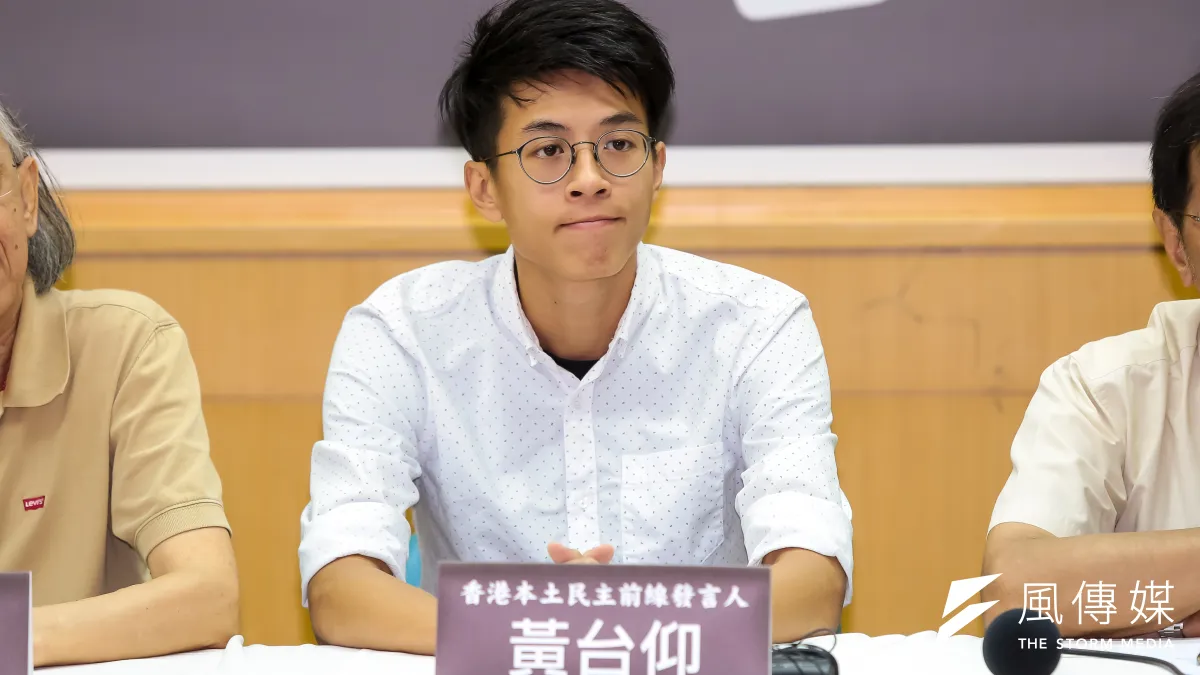黃台仰認為,台灣人若過度安於現況、不繼續抵抗中共政權,很有可能「台灣又會再重來一次威權體制」。(顏麟宇攝)