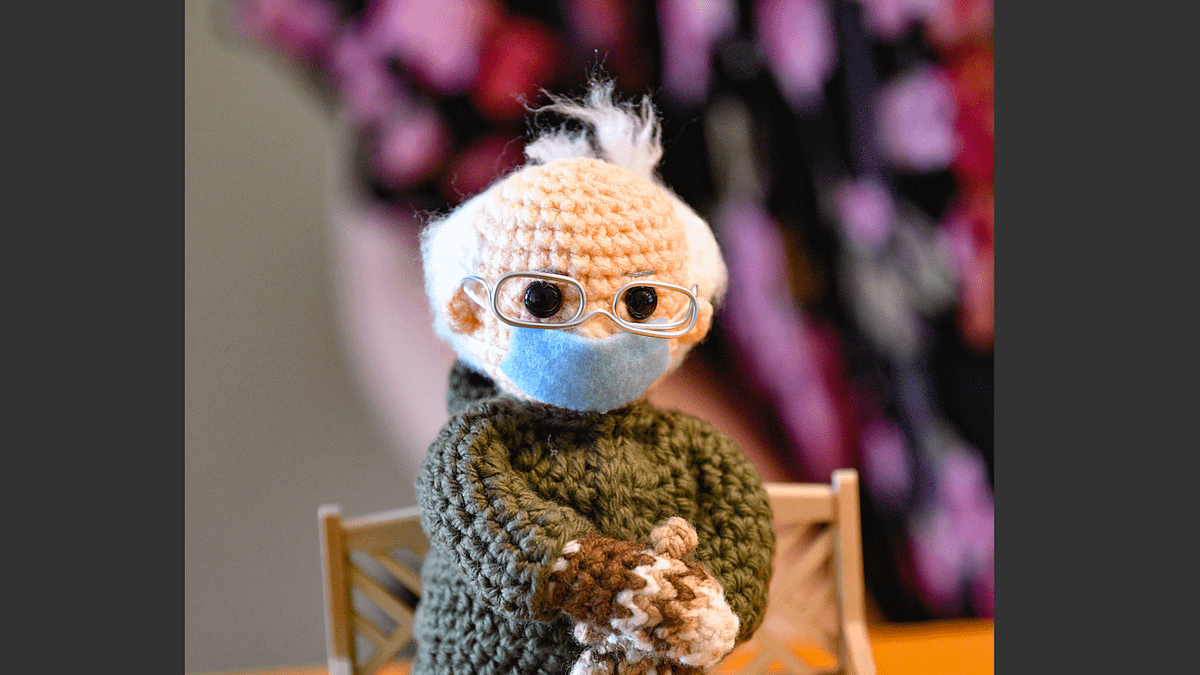 桑德斯娃娃引起廣大迴響,拍賣價格高達2萬300元美金。(AP) 桑德斯娃娃引起廣大迴響,拍賣價格高達2萬300元美金。(AP)