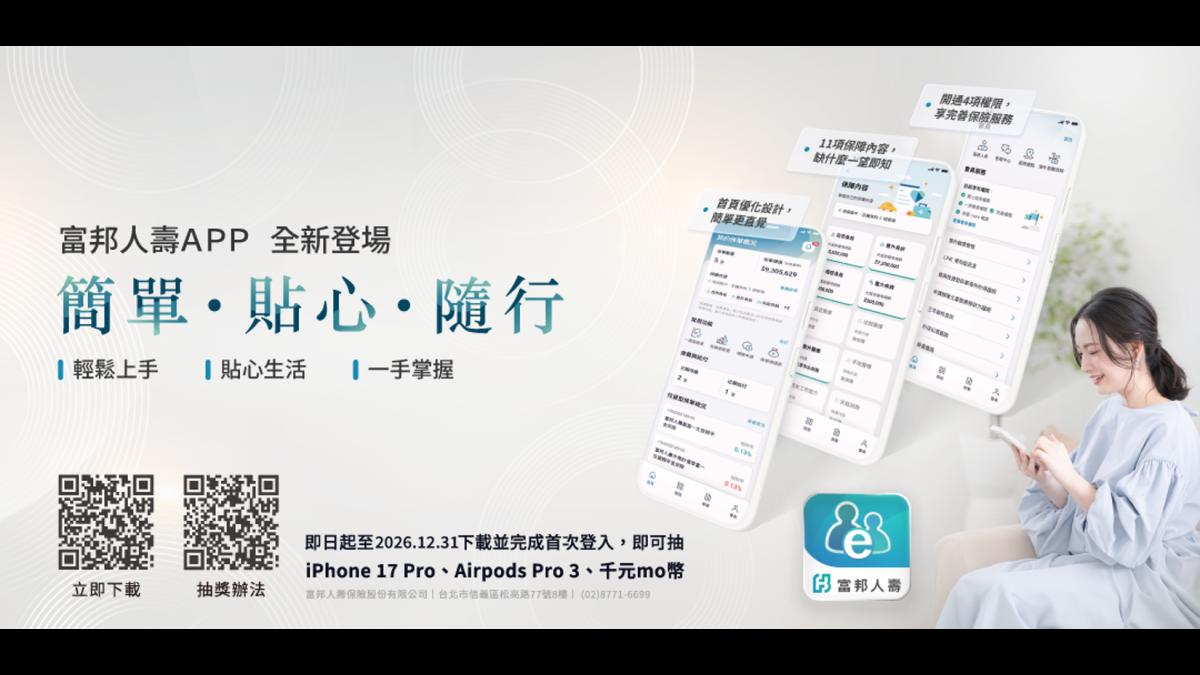 登入富邦人壽APP進入「幸福more」展開健康生活新體驗 每月平均逾20萬人次互動 四大亮點再升級