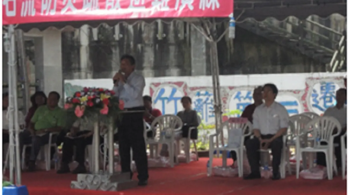 暖暖公所舉辦土石流防災演練 基市副市長親自主持
