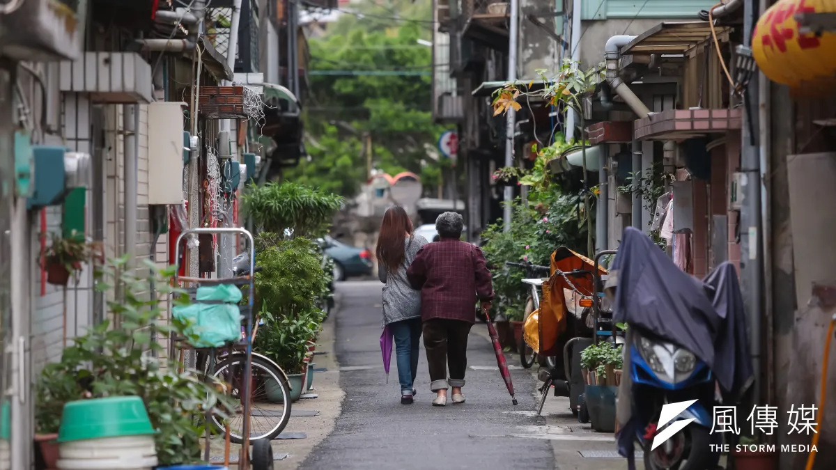 社子島街道畫面。(顏麟宇攝)