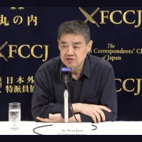 天安門事件元学生リーダーのウーアルカイシ氏が都内で会見し、中国共産党を厳しく批判するとともに、日米などの国際社会に対中融和政策からの脱却を訴えた。(写真/FCCJ提供) 天安門事件元学生リーダーのウーアルカイシ氏が都内で会見し、中国共産党を厳しく批判するとともに、日米などの国際社会に対中融和政策からの脱却を訴えた。(写真/FCCJ提供)