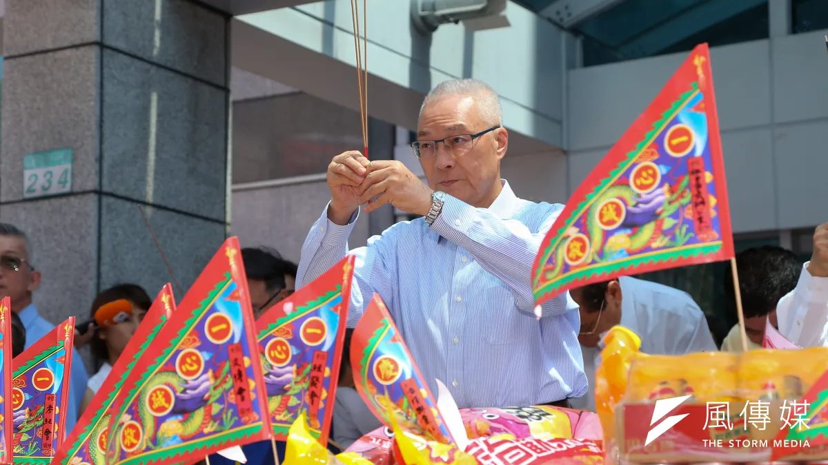 國民黨主席吳敦義畏懼韓粉就註定輸掉2020這一局。(顏麟宇攝)