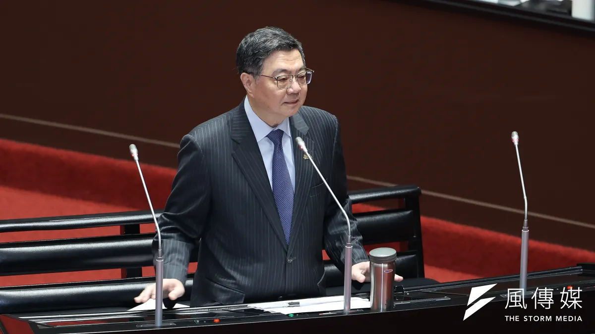 行政院4月2日通過《虛擬資產服務法》草案,並將送立法院審議。圖為行政院長卓榮泰。(資料照,陳品佑攝)