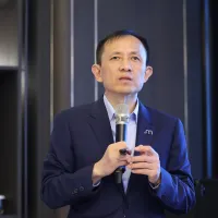 台湾マイクロンの盧東暉董事長。(陳品佑撮影) 台湾マイクロンの盧東暉董事長。(陳品佑撮影)