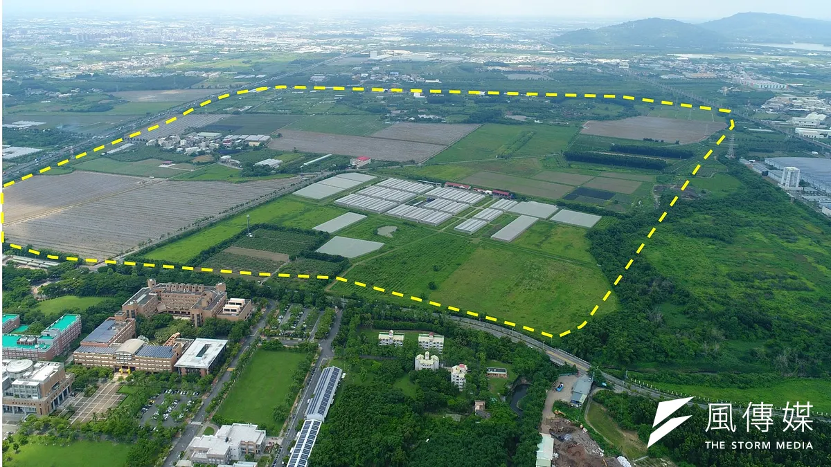 橋頭科學園區範圍示意圖。(圖/徐炳文攝) 橋頭科學園區範圍示意圖。(圖/徐炳文攝)