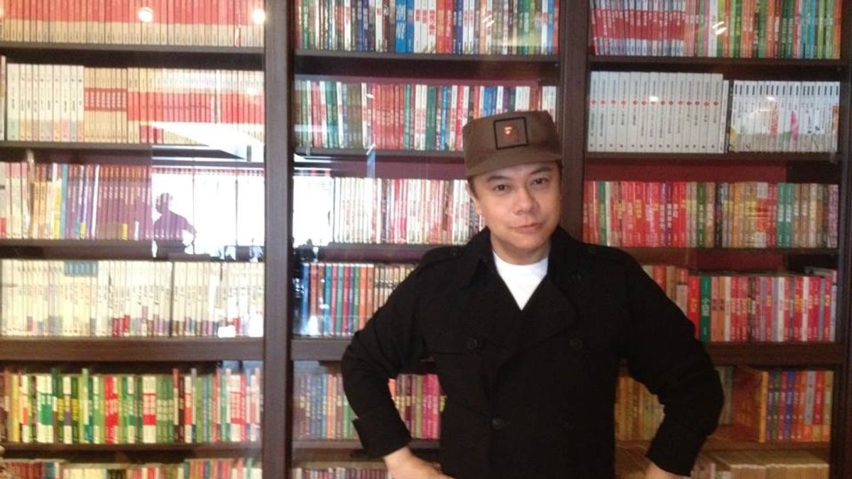 蔡康永研究所時念UCLA的電影所,同學們都傳說他念了個「怪系。」(圖/取自蔡康永臉書) 蔡康永研究所時念UCLA的電影所,同學們都傳說他念了個「怪系。」(圖/取自蔡康永臉書)