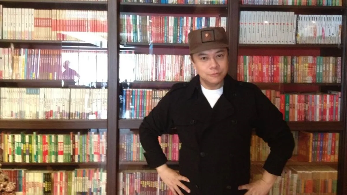 蔡康永研究所時念UCLA的電影所,同學們都傳說他念了個「怪系。」(圖/取自蔡康永臉書)