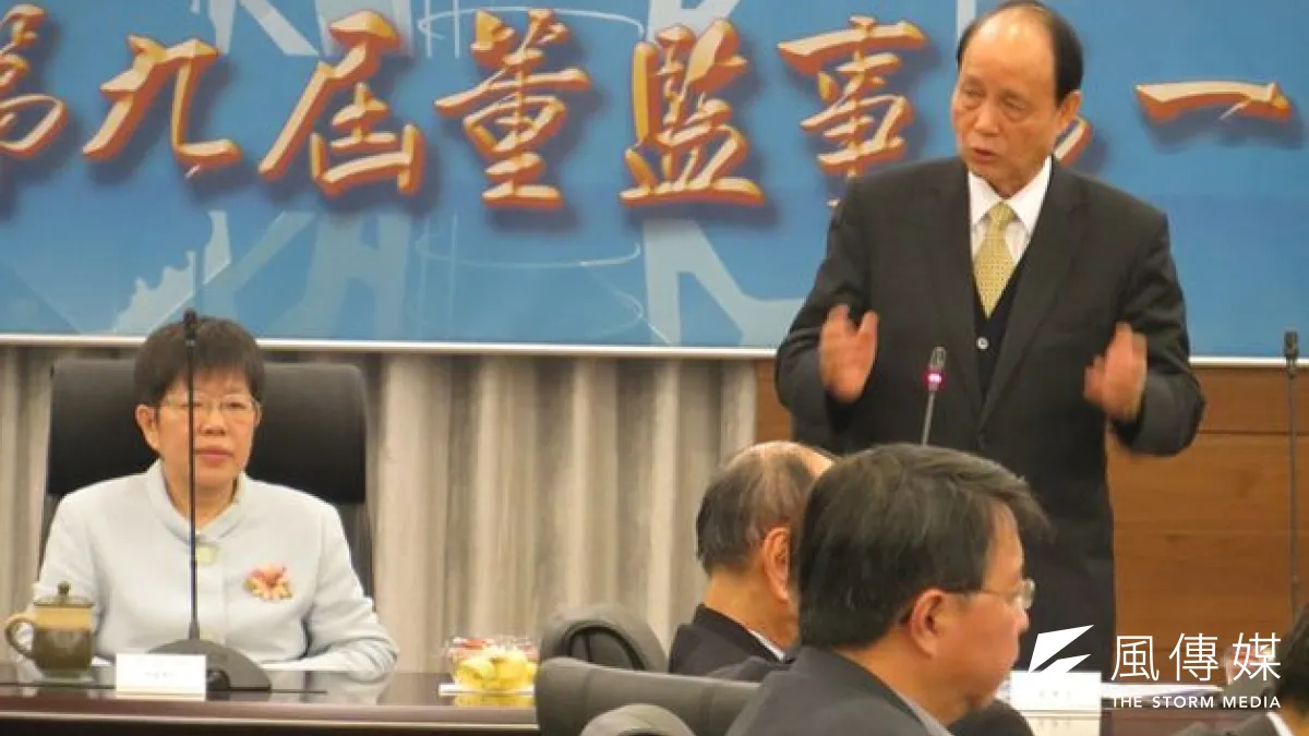 海基會董事長林中森表示,選舉過後,兩岸交流也要儘速回復正常。(仇佩芬攝)