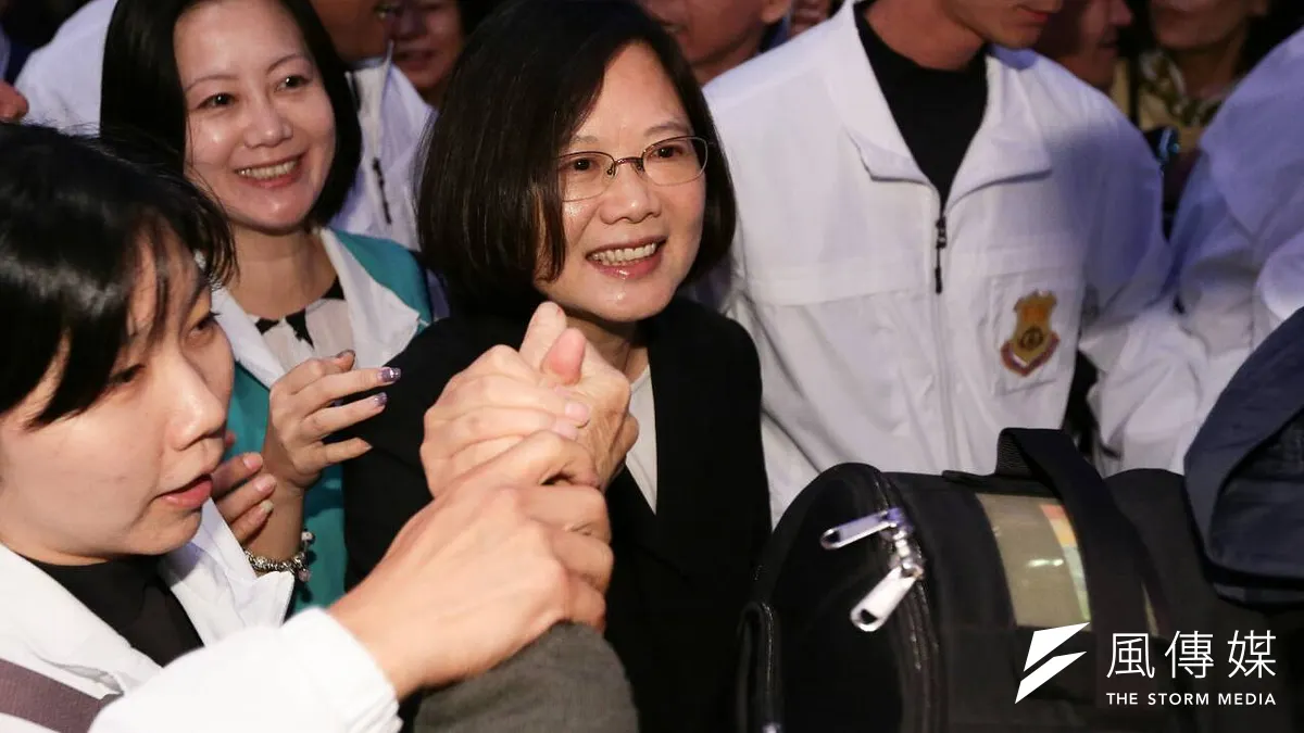 最具當選相的民進黨總統候選人蔡英文該對兩岸貨貿談判表態。(顏麟宇攝) 最具當選相的民進黨總統候選人蔡英文該對兩岸貨貿談判表態。(顏麟宇攝)