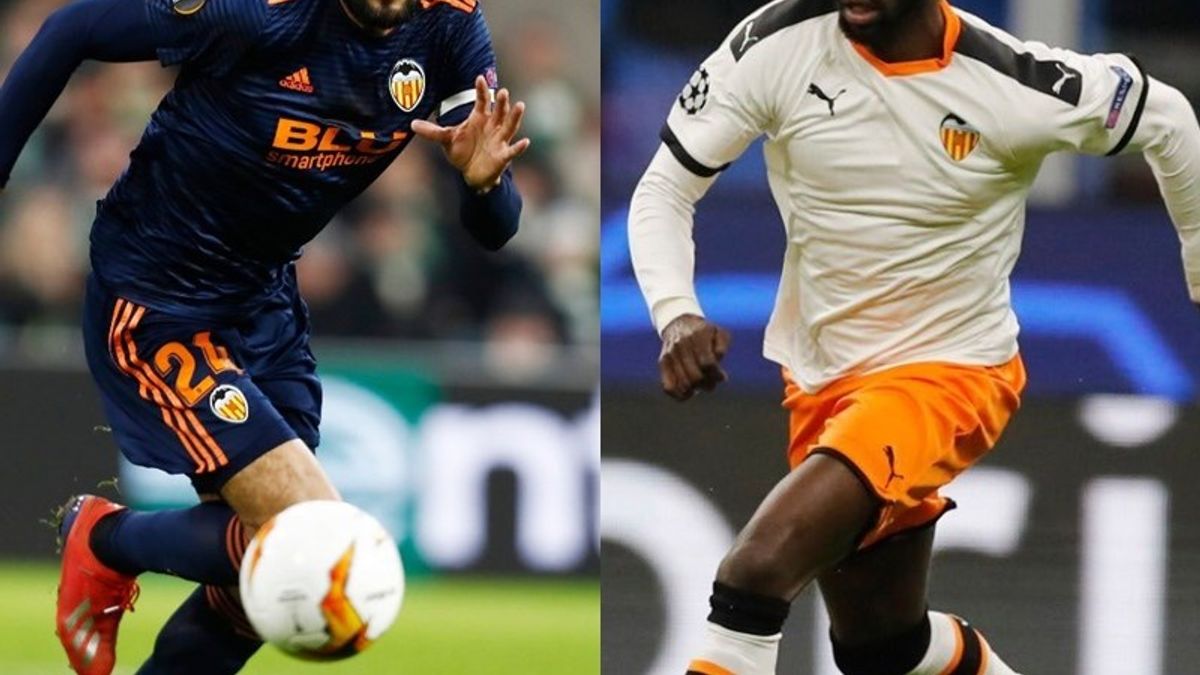 西甲瓦倫西亞隊15日通報,球隊一軍有5人中鏢,包括後衛葛瑞(左)與曼賈拉(右)。(左圖取自twitter.com/Garay_24,右圖取自twitter.com/elia22mangala) 西甲瓦倫西亞隊15日通報,球隊一軍有5人中鏢,包括後衛葛瑞(左)與曼賈拉(右)。(左圖取自twitter.com/Garay_24,右圖取自twitter.com/elia22mangala)