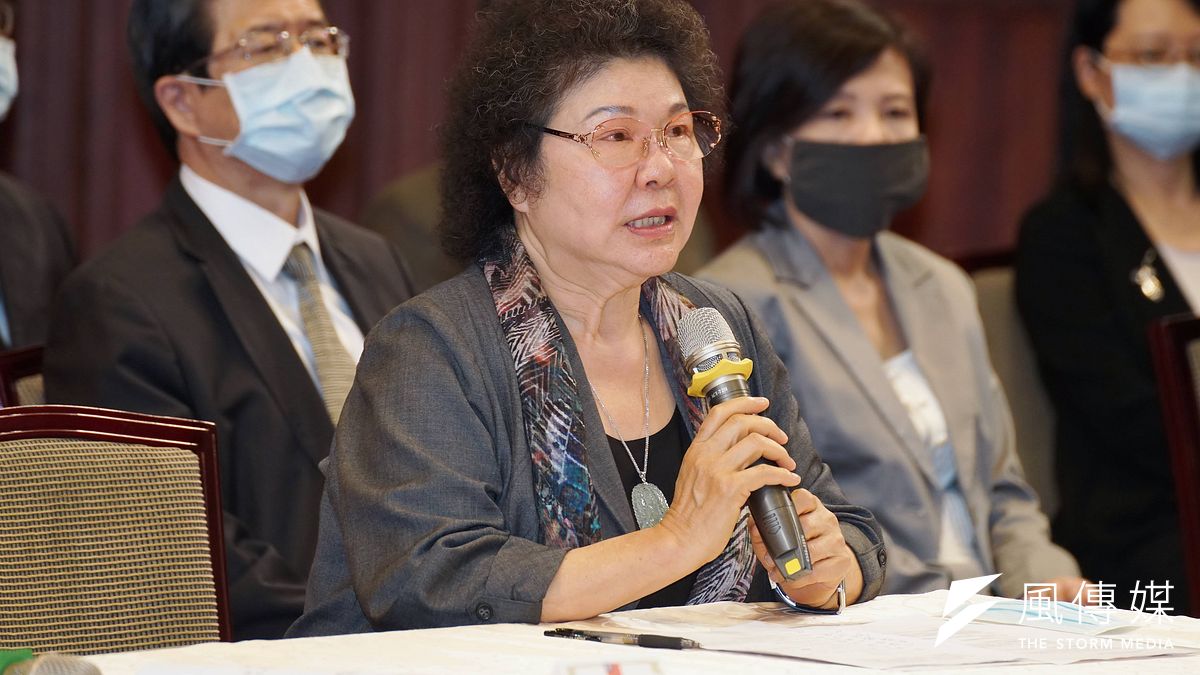 總統府舉行監察院第6屆監察委員被提名人介紹記者會,院長被提名人陳菊出席。(盧逸峰攝) 總統府舉行監察院第6屆監察委員被提名人介紹記者會,院長被提名人陳菊出席。(盧逸峰攝)