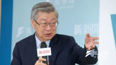 前行政院長陳冲表示,無人車可帶動不同科技發展,助台灣產業升級。(資料照,陳明仁攝)