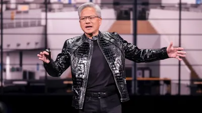 黃仁勳介紹輝達即將推出的Vera Rubin平台。(資料照,取自X)