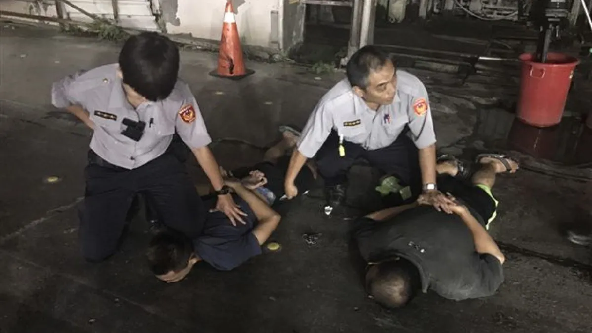 民眾船外機遭竊 警方奔走高屏兩地逮捕竊賊