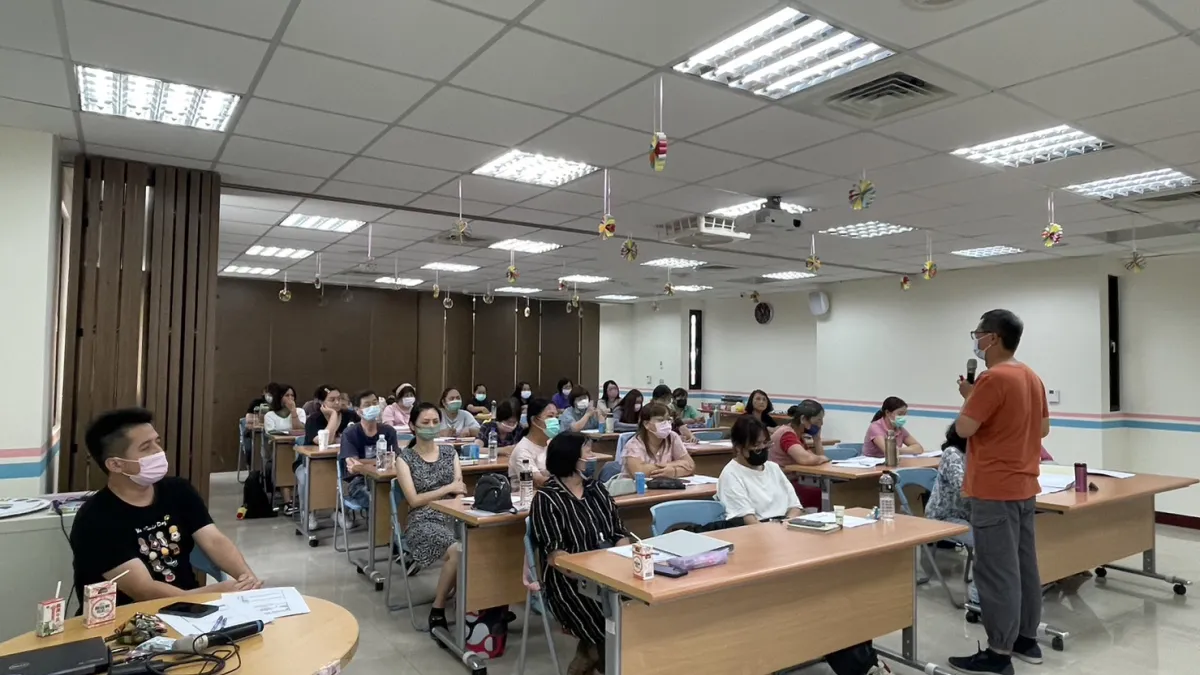 訓練上課情形。 (圖/高雄市政府社會局提供)
