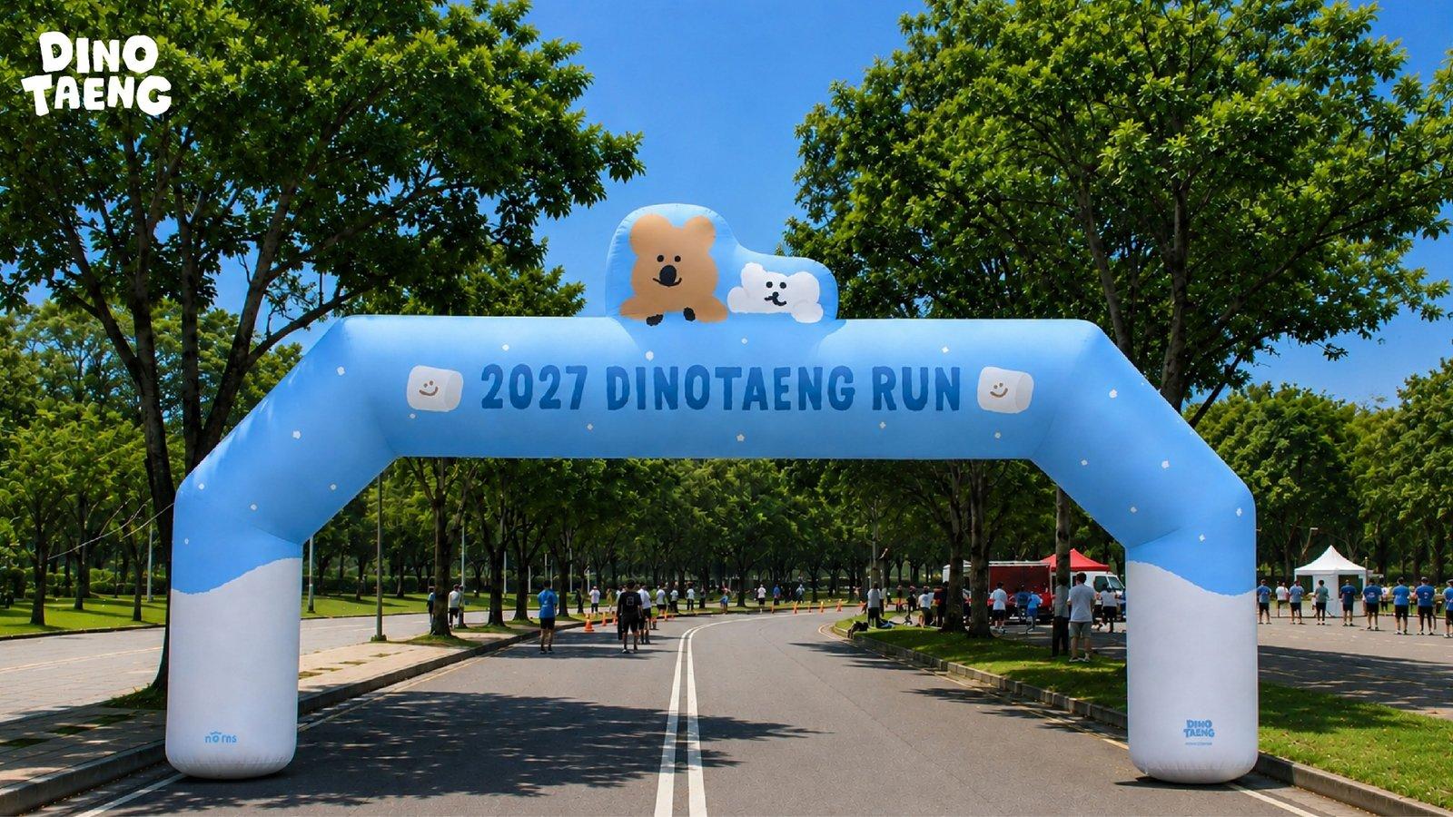 冬日最萌路跑!DINOTAENG RUN 呆萌町主題路跑開放報名