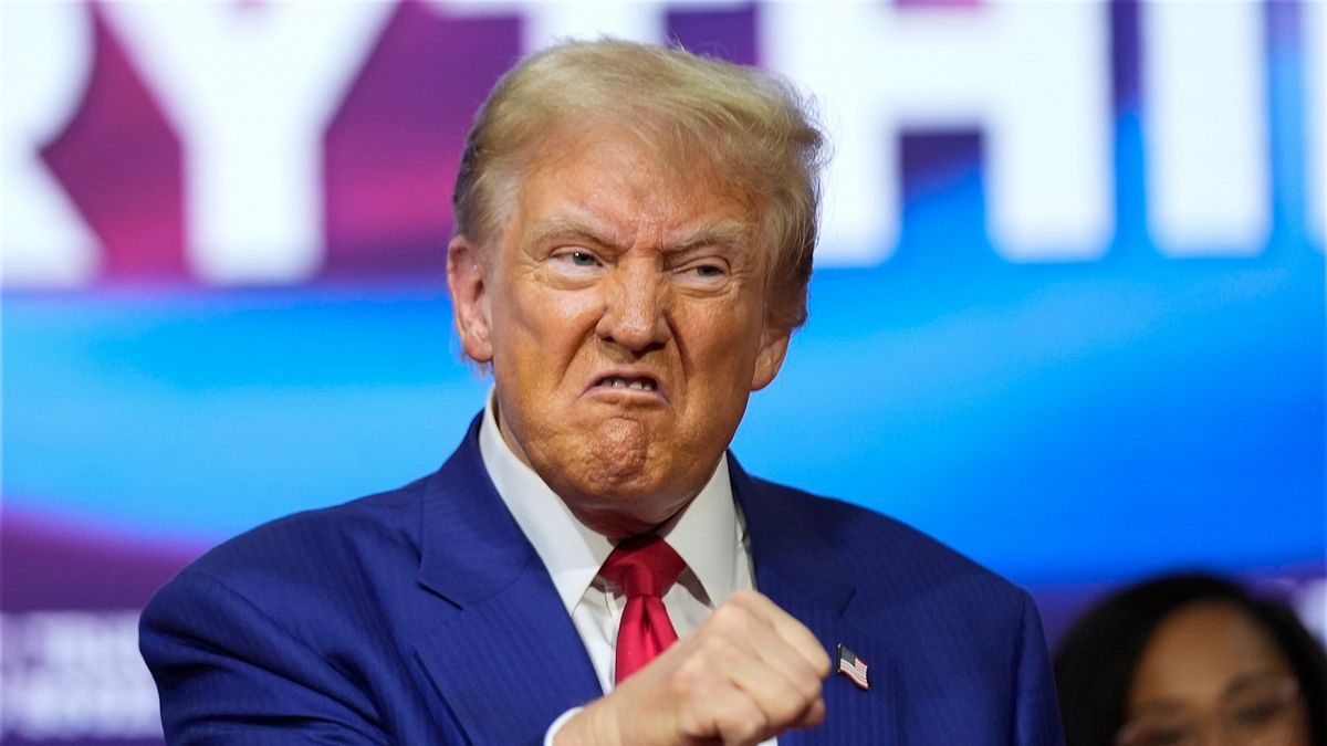 米国共和党の大統領候補トランプ氏。(AP通信) 米国共和党の大統領候補トランプ氏。(AP通信)