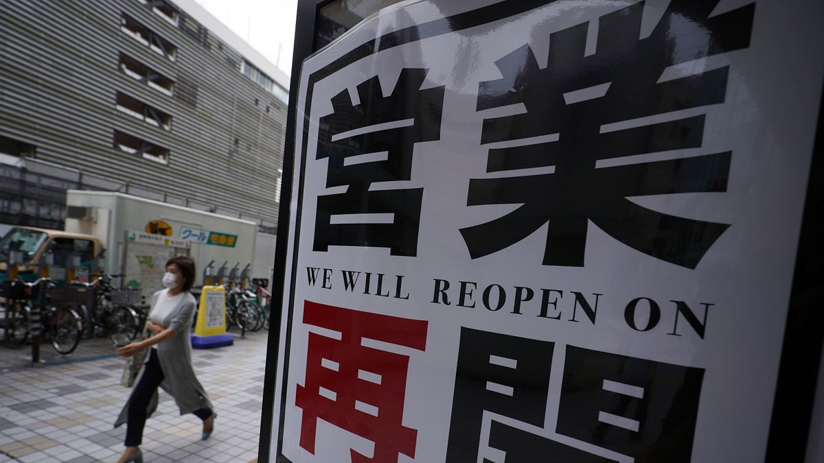 新冠肺炎:日本全境脫離「緊急事態」,生活逐步重返正軌(AP) 新冠肺炎:日本全境脫離「緊急事態」,生活逐步重返正軌(AP)