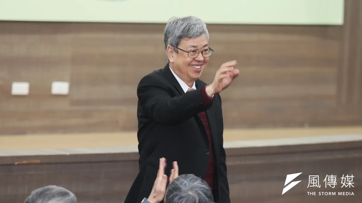 前副總統陳建仁出任中研院院長。(資料照,柯承惠攝)