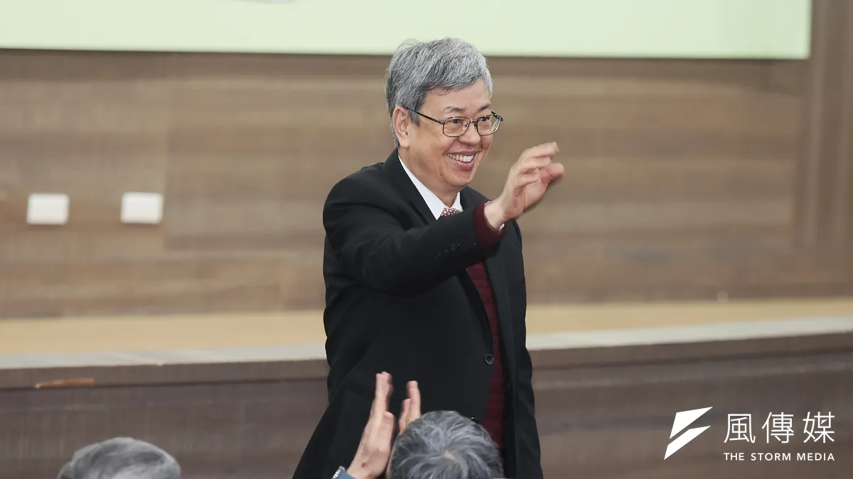 前副总统陈建仁获推荐成为中研院院长被提名人。 (资料照,柯承惠摄)