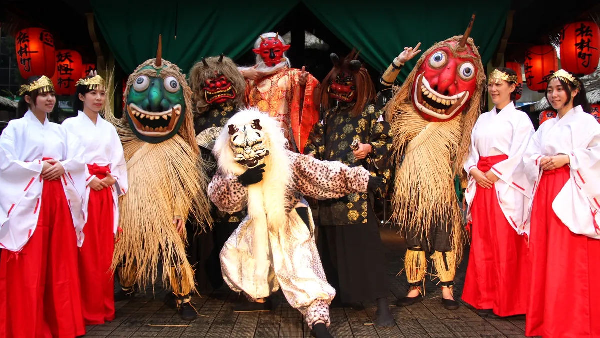 2016妖怪村山神祭 山神、山繅尬鼓迎新年