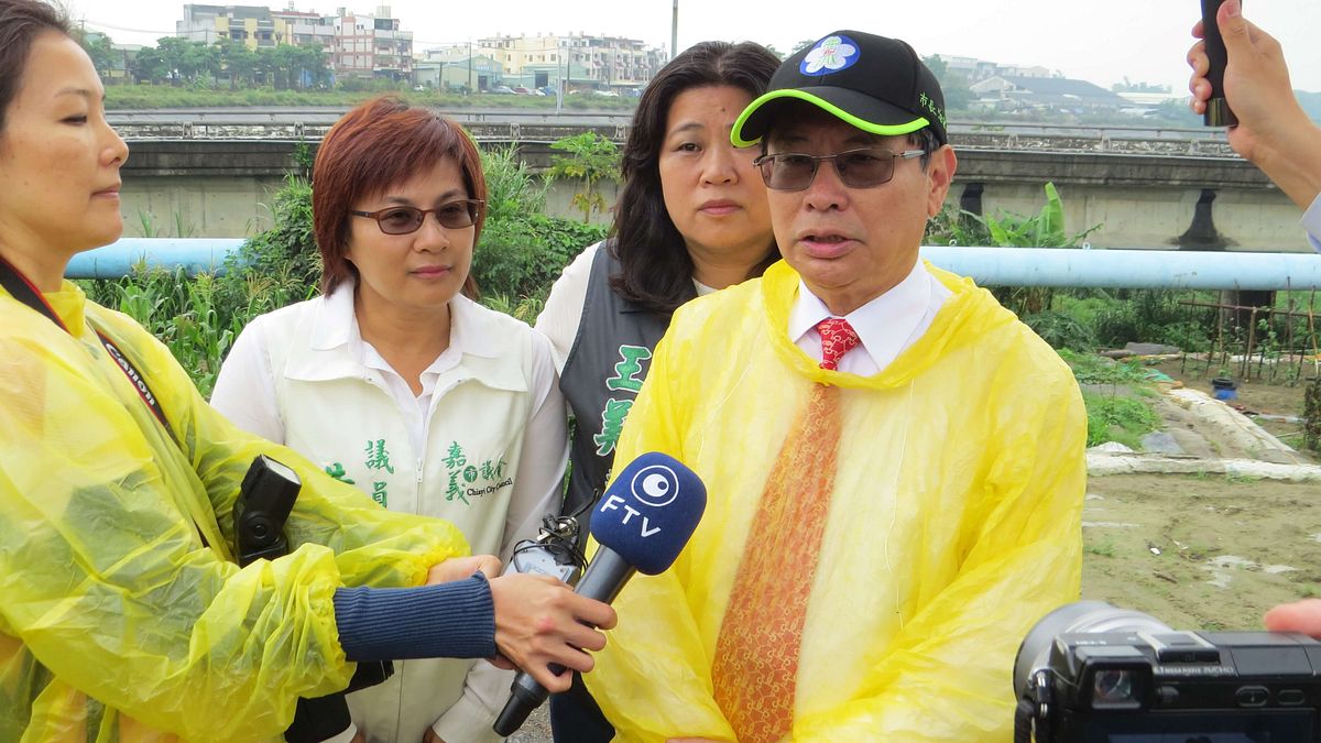 嘉義市政府工務處大豪雨防汛整備完成,請市民配合防災。〔圖/嘉義市政府提供〕 嘉義市政府工務處大豪雨防汛整備完成,請市民配合防災。〔圖/嘉義市政府提供〕