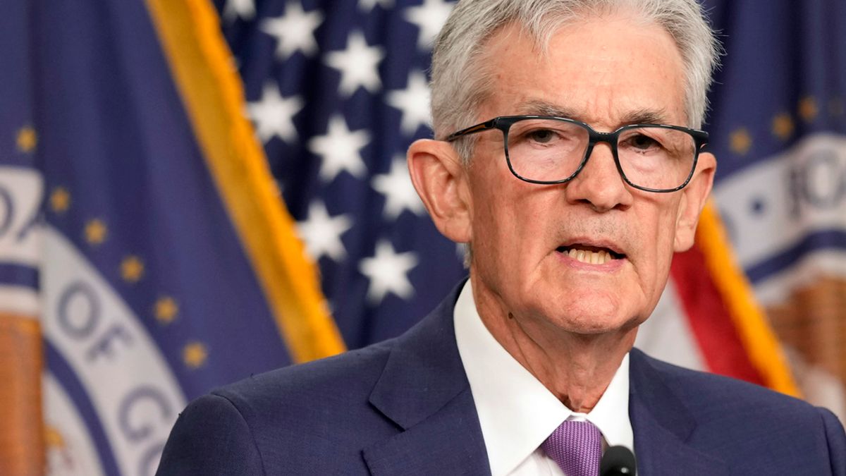 美國聯準會主席鮑爾釋出降息訊息。(美聯社) 美國聯準會主席鮑爾釋出降息訊息。(美聯社)