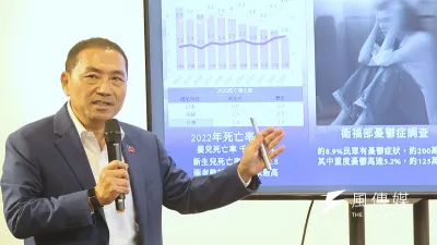國民黨2024總統參選人侯友宜。(資料照,柯承惠攝)