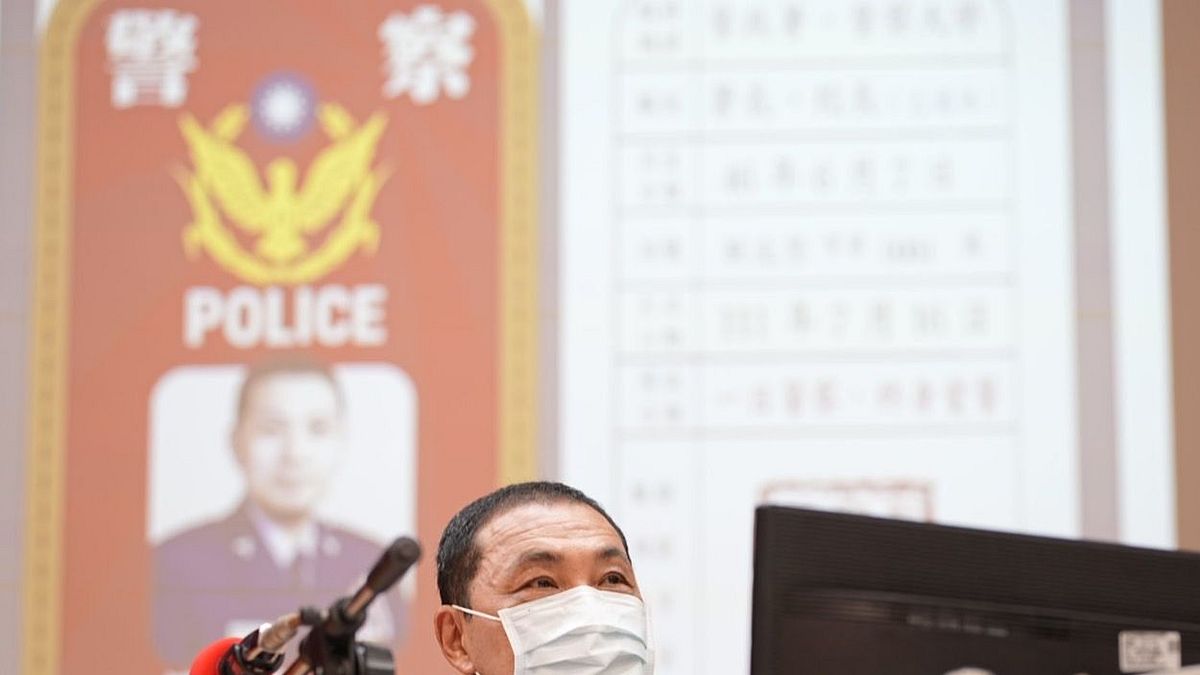 新北市長侯友宜強調,選舉都是一時的,最重要還是市長角色,選舉會按照黨中央相關的規定,大家努力向前行。(圖/新北市警察局提供) 新北市長侯友宜強調,選舉都是一時的,最重要還是市長角色,選舉會按照黨中央相關的規定,大家努力向前行。(圖/新北市警察局提供)