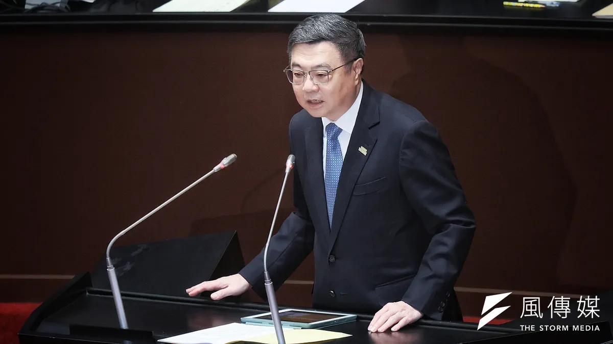 行政院長卓榮泰對自己的憲政角色顯然缺乏正確的認知。(柯承惠攝)