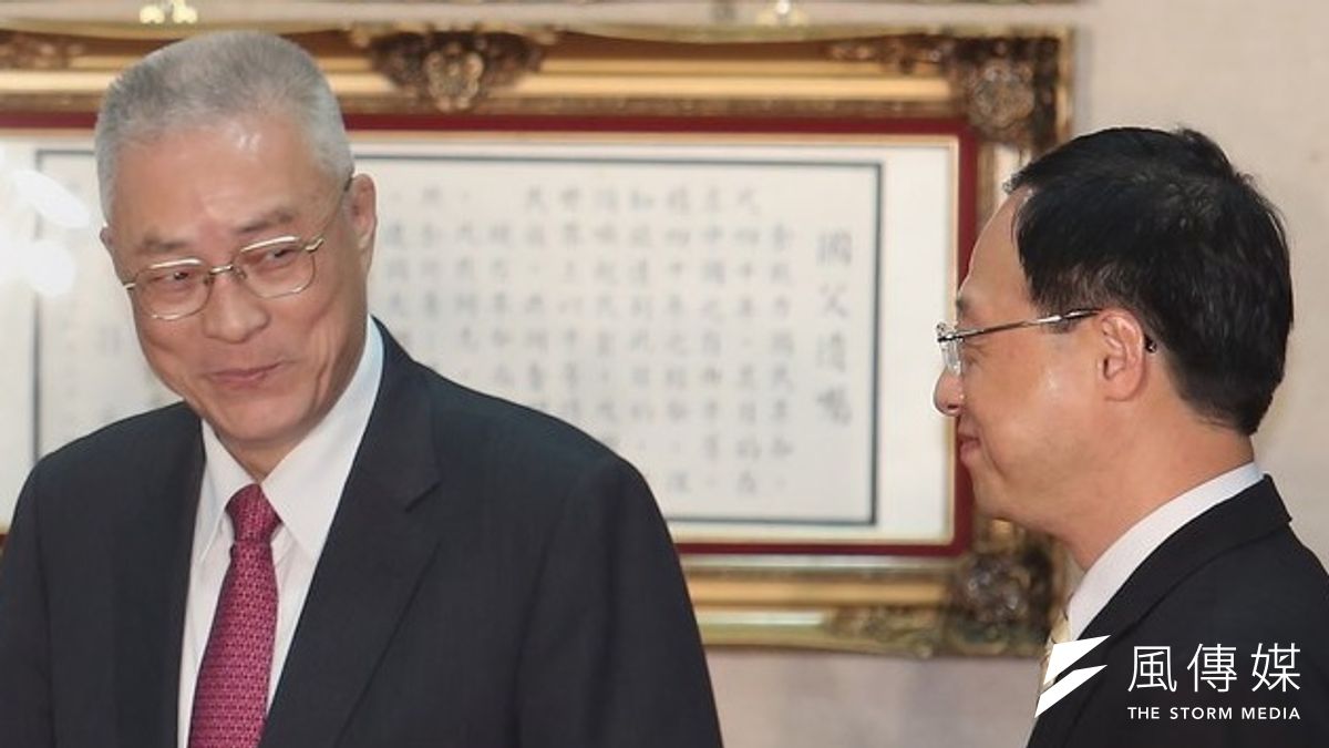 吳敦義反對江宜樺用緋聞逼退李鴻源。(吳逸驊攝) 吳敦義反對江宜樺用緋聞逼退李鴻源。(吳逸驊攝)