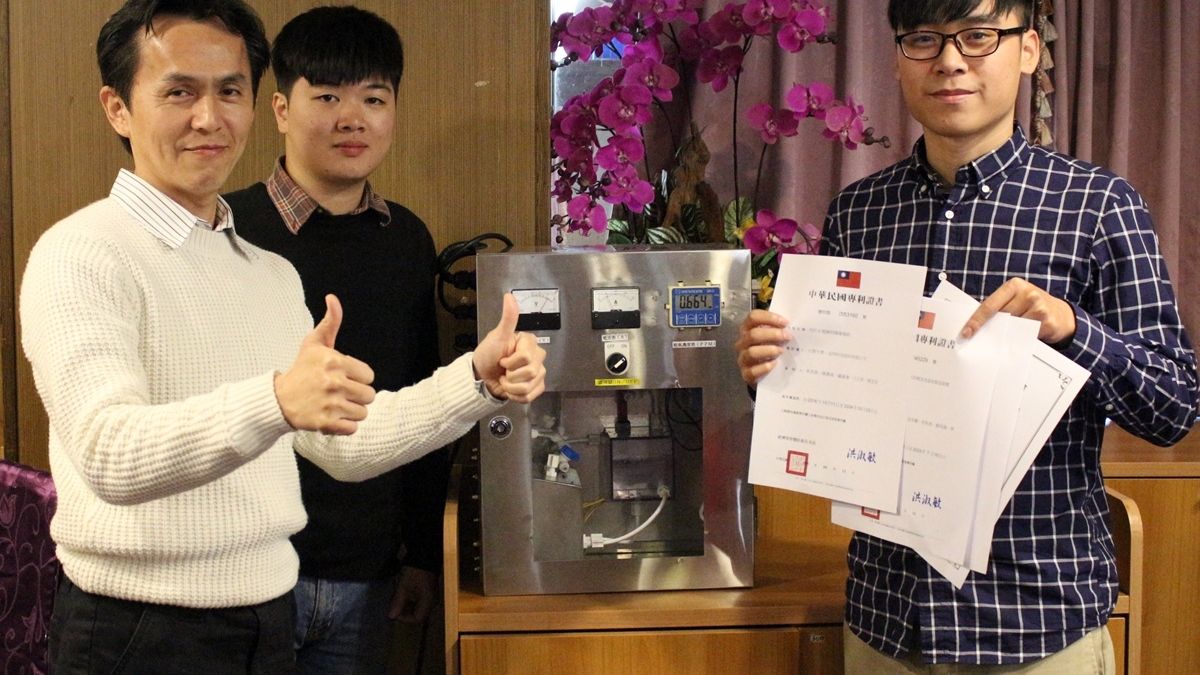 元智PEMWE電解技術 可預測多項疾病獲多項專利 元智PEMWE電解技術 可預測多項疾病獲多項專利