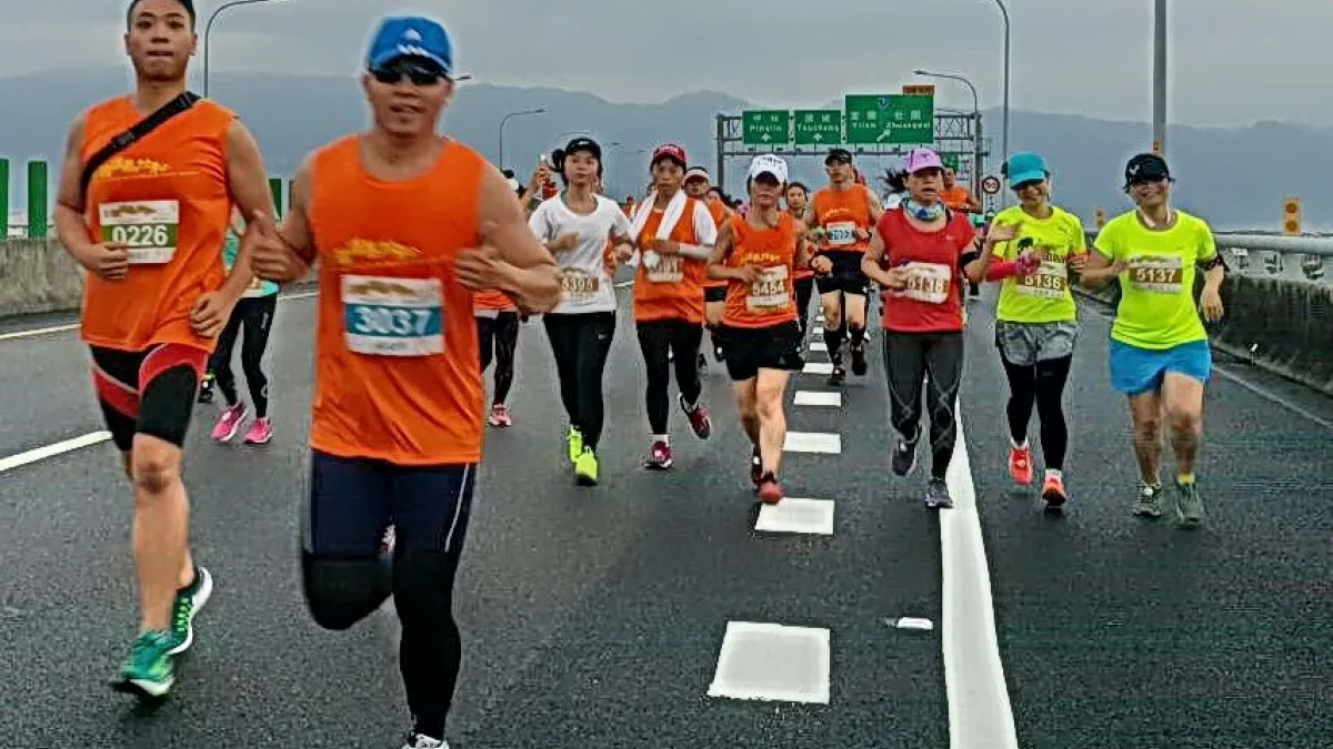 宜蘭國道馬拉松熱鬧登場 肯亞好手抱走男女雙冠