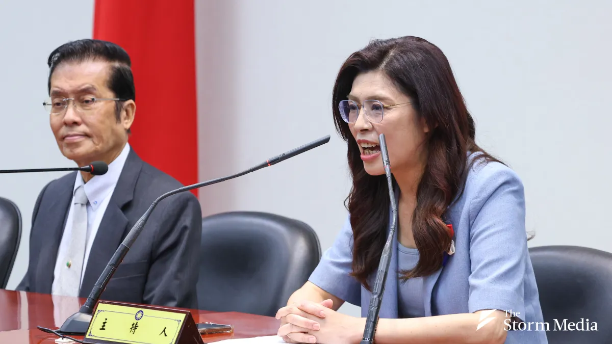 Kuomintang Chairwoman Cheng Li-wun announced on March 30 that she would lead a delegation to visit mainland China. (Photo / Yen Lin-yu)