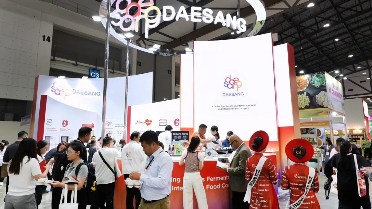 Daesang Showcases Global Brands at Asia's Largest Food Trade Show THAIFEX-Anuga Asia 2026