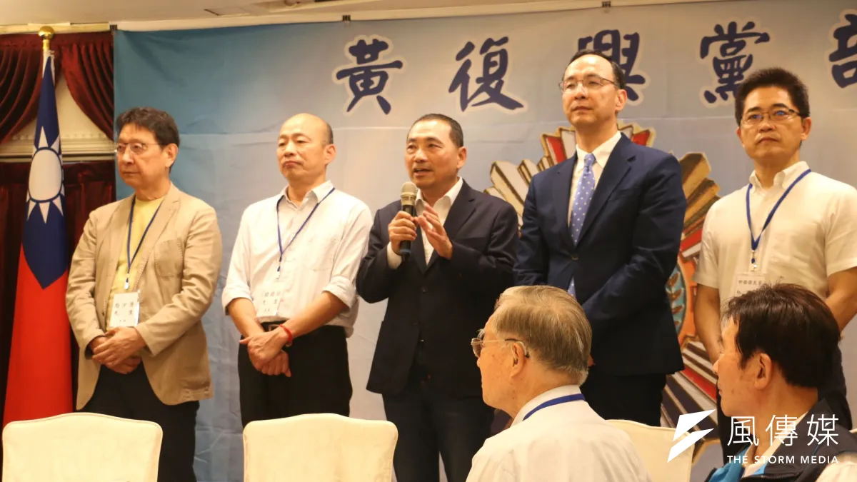 新北市長侯友宜強調,所謂中華民國憲法的九二共識內涵是兩岸互不承認主權,互不否認治權,絕對不是一國兩制的九二共識,更不是蔡英文汙名化的九二共識。(圖/李梅瑛攝)