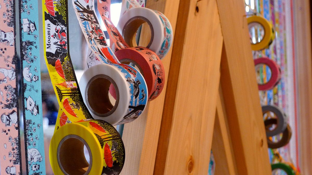 mt紙膠帶已成倉敷最醒目的土特產(圖/商周出版) mt紙膠帶已成倉敷最醒目的土特產(圖/商周出版)