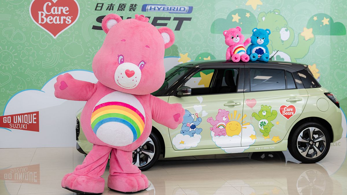 70萬有找!Suzuki Swift攜Care Bears推限量特仕車 彰化所開幕強化布局