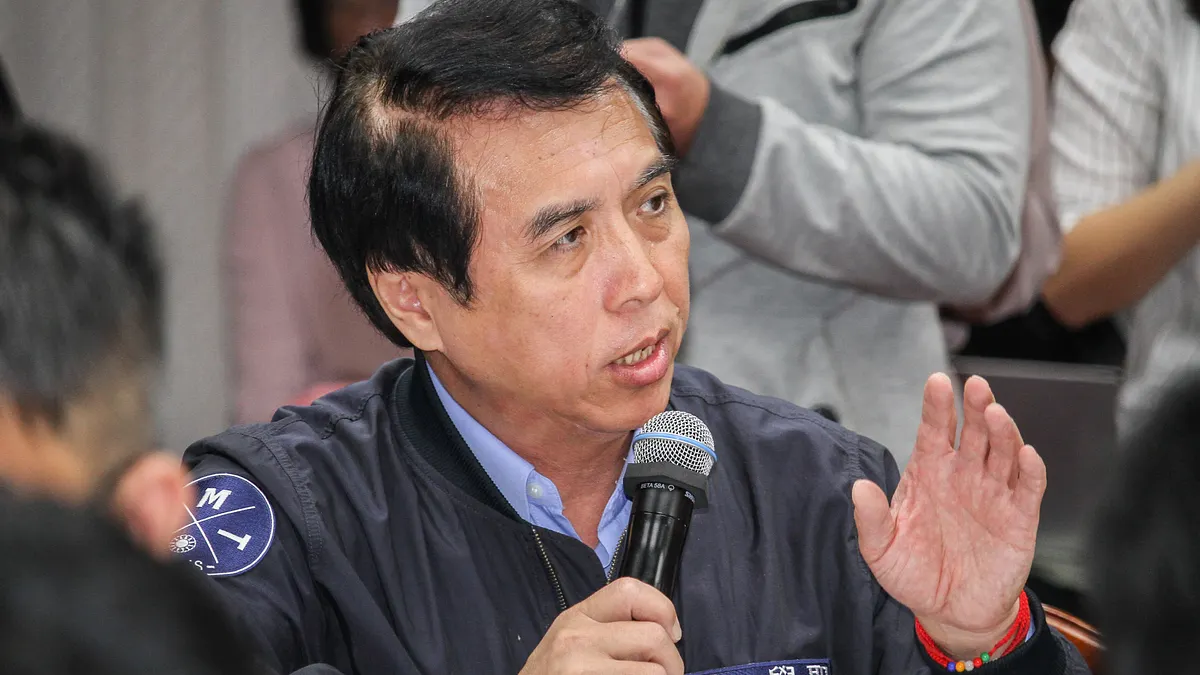 前立委陳學聖分析藍白合關鍵。(資料照,蔡親傑攝) 前立委陳學聖分析藍白合關鍵。(資料照,蔡親傑攝)